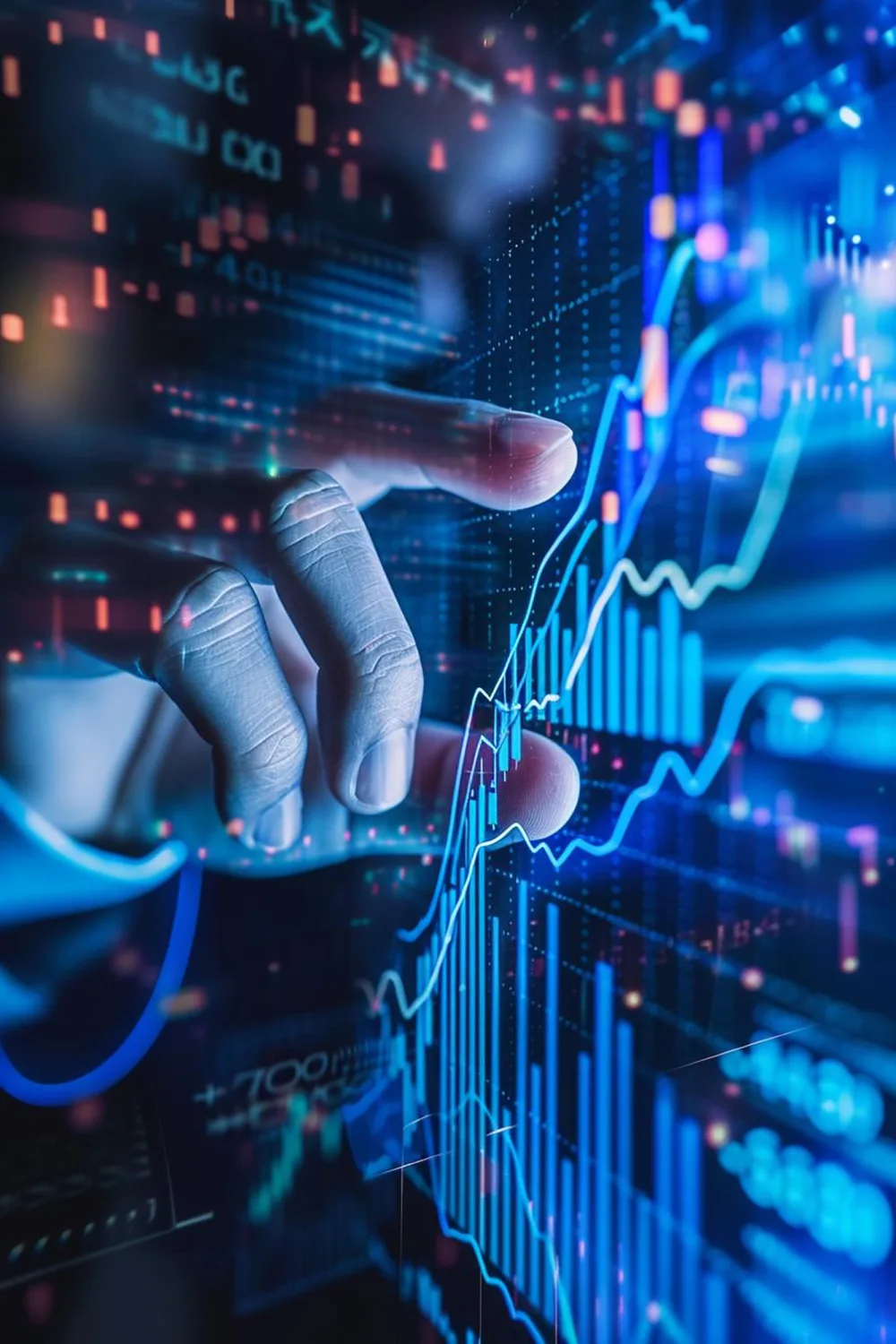 AI trading illustration